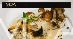 Desktop Screenshot of moa-restaurant.be